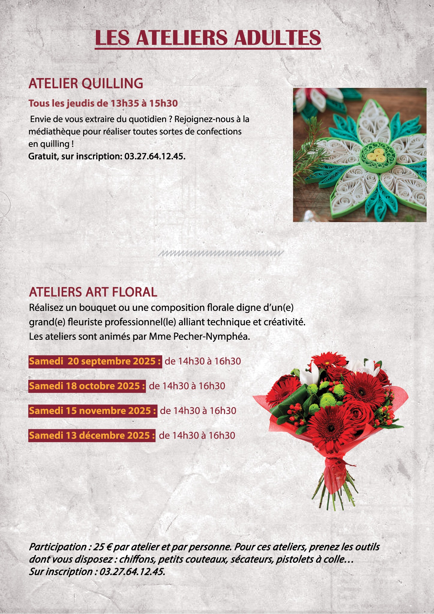 Media - Ateliers Adulte