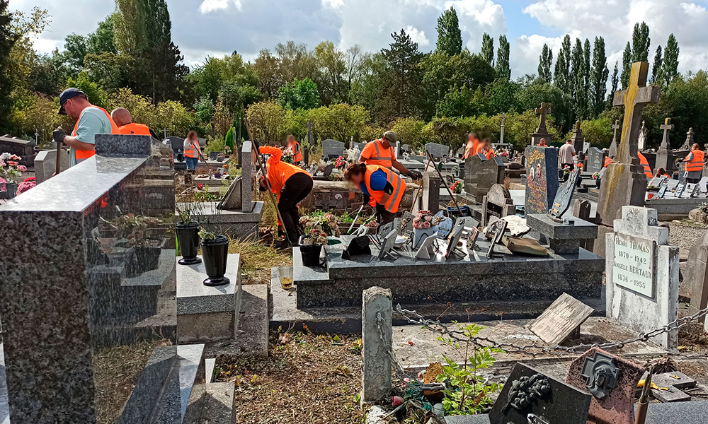Entretien cimetière
